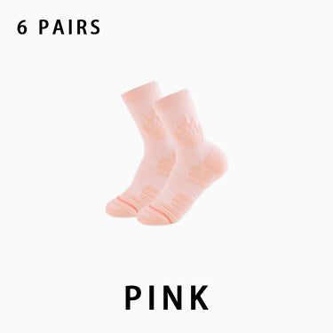 pink running socks