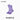 purple running socks