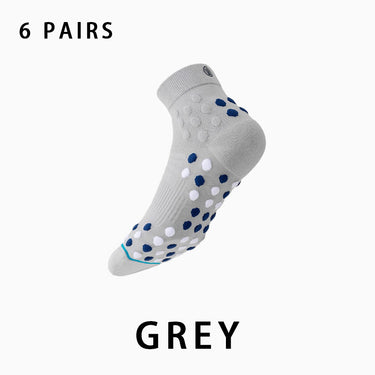 grey running socks