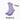 purple running socks