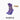 purple running socks