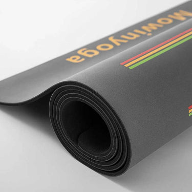 Custom Printed Coconut Pu Rubber Yoga Mat (100 Units)