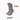 grey running socks