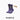 purple running socks