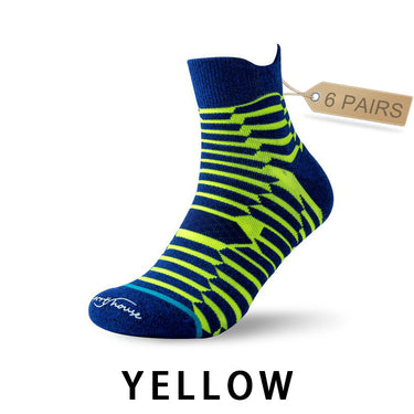 yellow cycling socks
