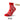 red cycling socks