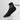 black fitness socks
