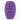Purple Poly-Cotton Yoga Bolster