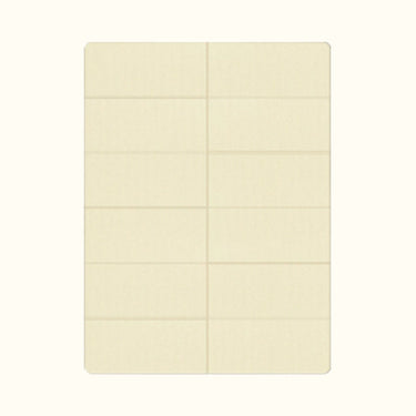 yellow foldable yoga mat