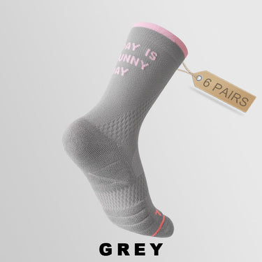 grey cycling socks