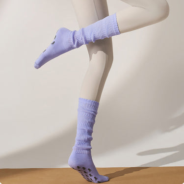 purple Yoga Leg Warmers