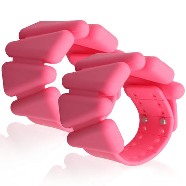 Pulsera de silicona Mowin con botón dorado (100 unidades)