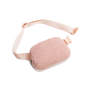 Adjustable Mini Fleece Belt Bag (5 Units) - MOWIN