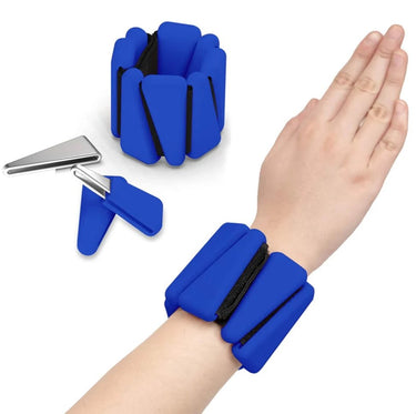Adjustable Silicone Wrist and Ankle Weights – Bangles Wearable Strength Training Bands(100 Sets) - MOWIN