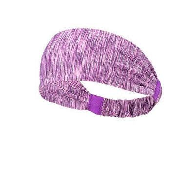 Anti Slip Elastic Sweatband Sports Gym Headband(5 Units) - MOWIN