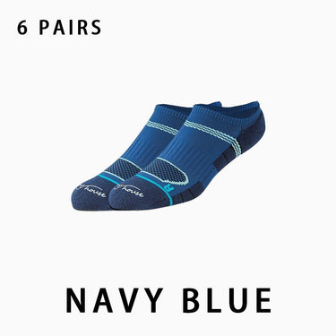 Men's Low Cut Breathable Running Socks(6 pairs) - MOWIN
