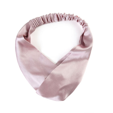 Elastic Twisted Silk Headband For Women(5 Units)