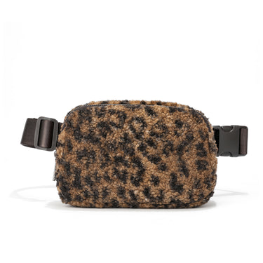 Fleece Waist Bag with Adjustable Strap (5 Units)