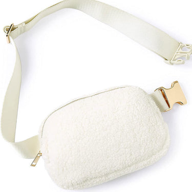 Fleece Adjustable Chest Bag Waist Bag (5 Units)