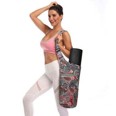Private Label Yoga Mat Bag with Large Side Pocket (5 Units)