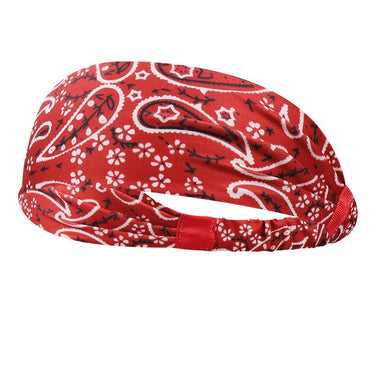 Paisley Printed Yoga Headbands Sports Hair Bands(5 Units)