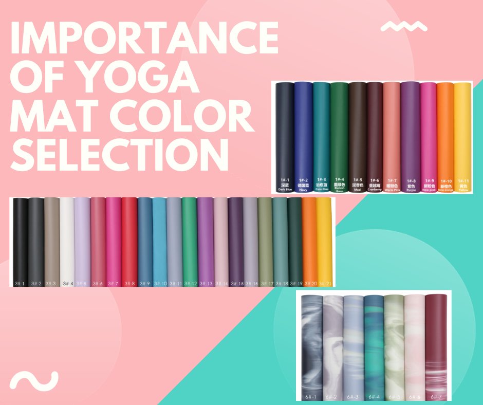 Color Movement Mat Importance of Yoga Mat Color Selection – MOWIN