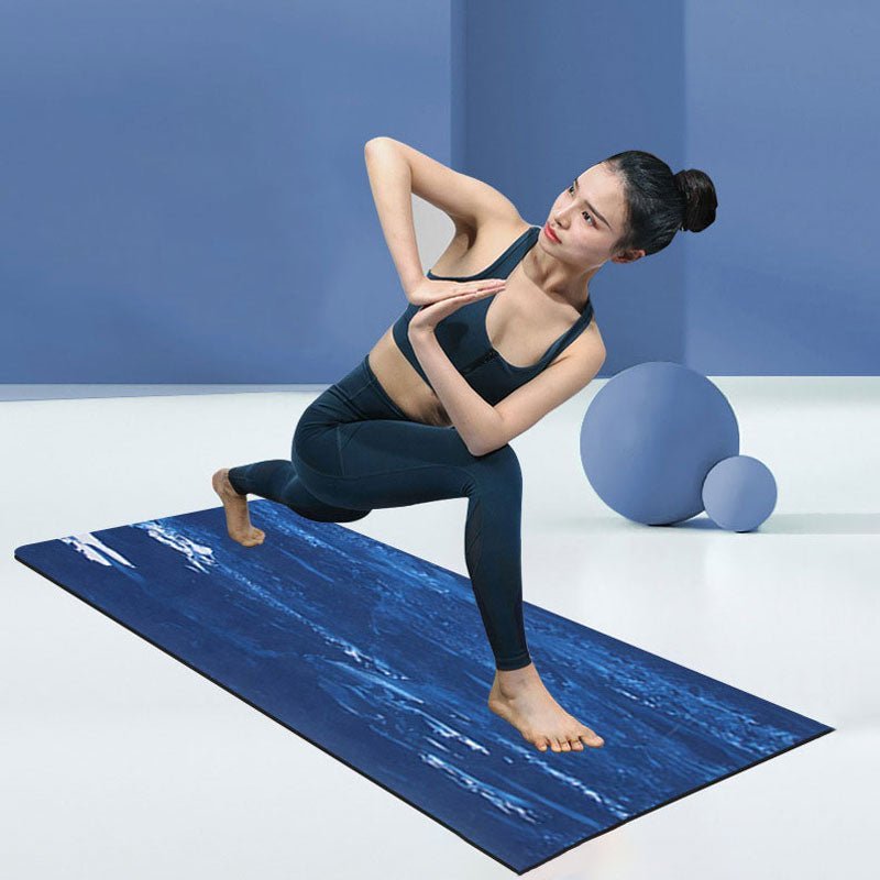 natural rubber tree yoga mat Natural Tree Rubber Yoga Mat – MOWIN