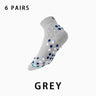 grey running socks