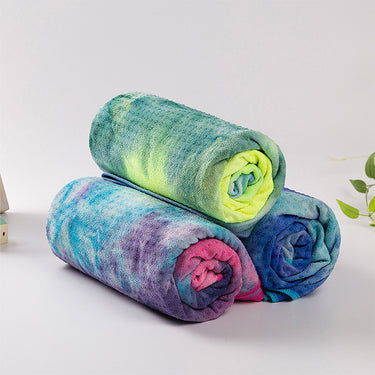 Tie-Dye Yoga Towel