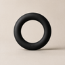 black dumbbell ring