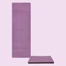 Purple 6-Fold Eco-Friendly Travel Yoga Mat