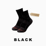 black fitness socks