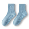 blue yoga socks