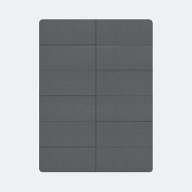 black foldable yoga mat