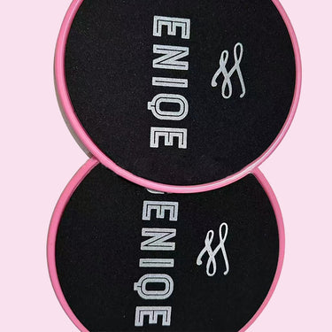 Pink Yoga Gliding Discs