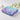 purple Tie-Dye Yoga Towel