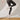 White Mid-Calf Yoga Socks