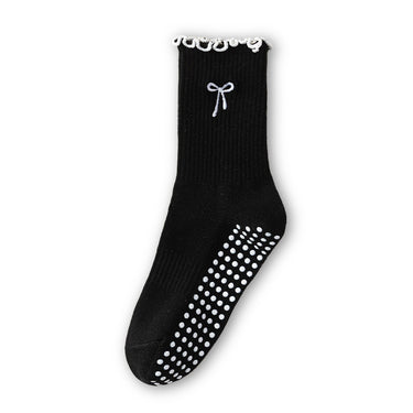 black yoga socks