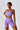 purple sports bra