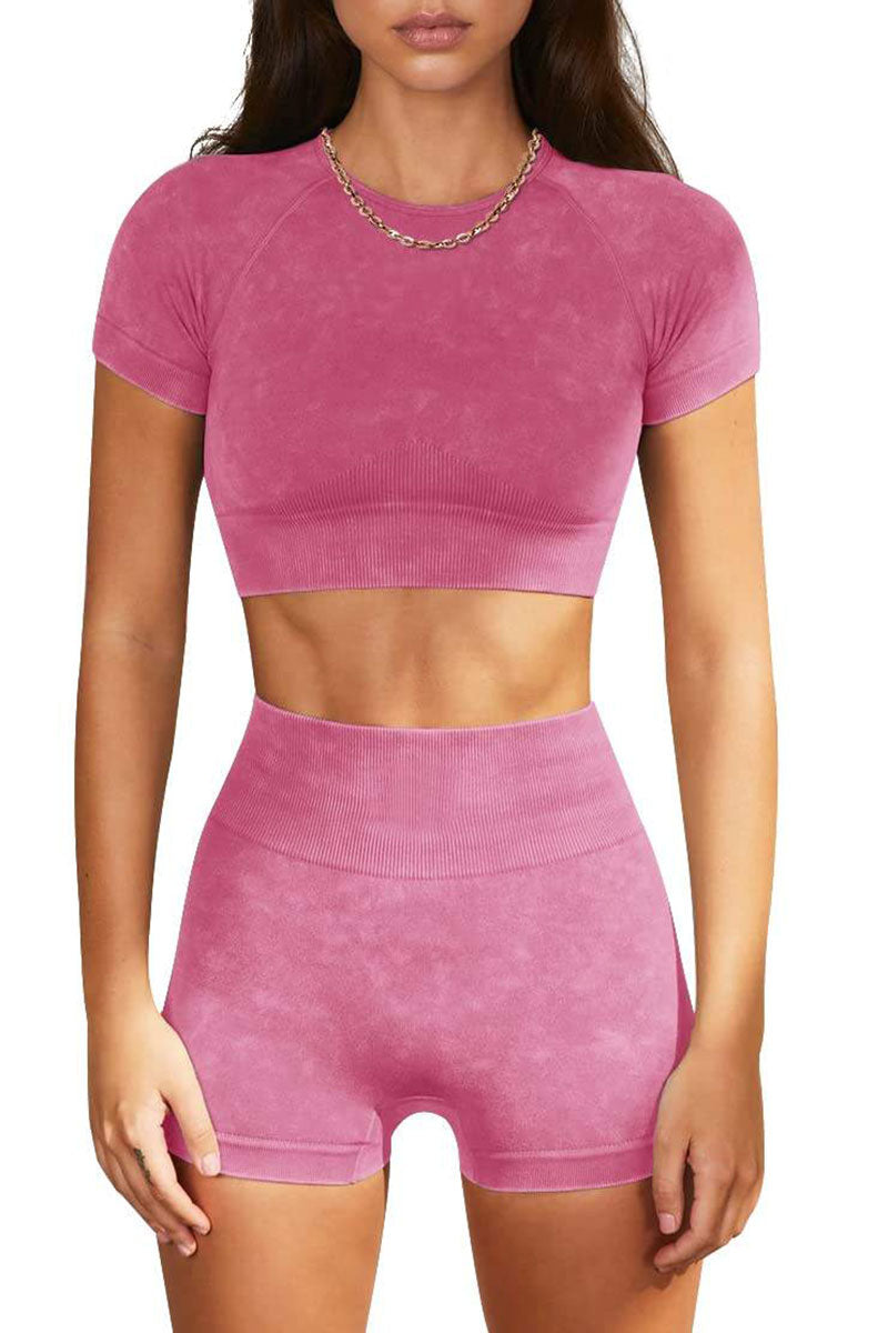 Casual Workout Sets Two Piece Yoga Active Wear (3 SETS) MOWIN