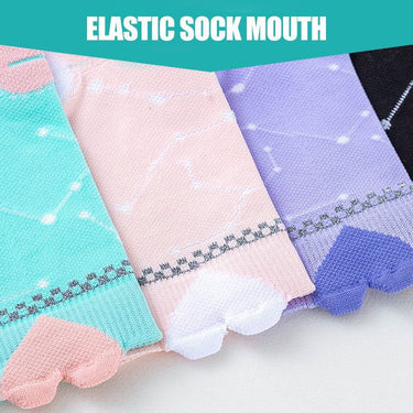 Women's Professional Breathable Cycling Socks（6 pairs） - MOWIN