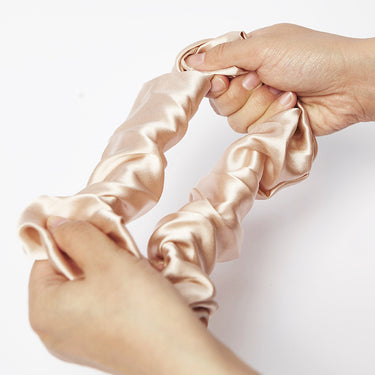 Bandas elásticas de seda para el cabello (5 unidades) 