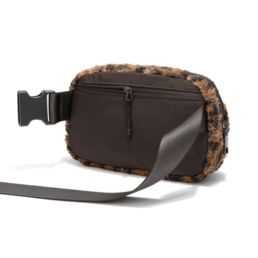 Fleece Waist Bag with Adjustable Strap (5 Units)