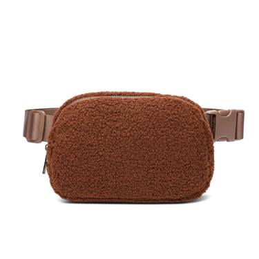 Unisex Mini Fleece Belt Bag with Adjustable Strap  (5 Units)
