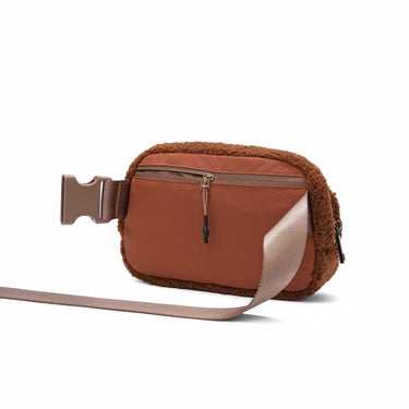 Unisex Mini Fleece Belt Bag with Adjustable Strap  (5 Units)
