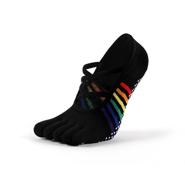 Custom Design Anti Slip Grip Pilates Yoga Socks (5 Units)