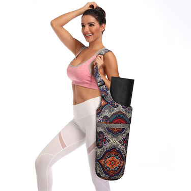 Private Label Yoga Mat Bag with Large Side Pocket (5 Units)