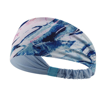 Colorful Stretchy Workout Athletic Headbands (5 Units)
