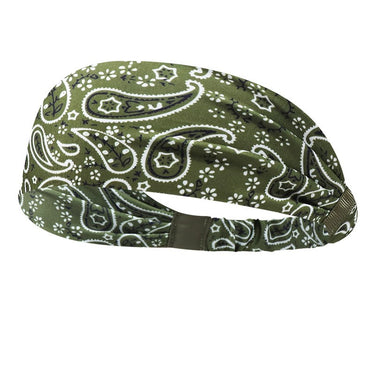 Paisley Printed Yoga Headbands Sports Hair Bands(5 Units)